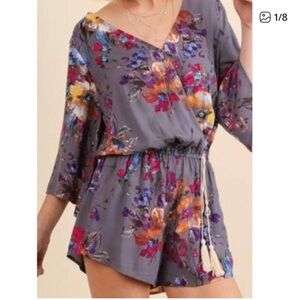 Umgee Floral Romper